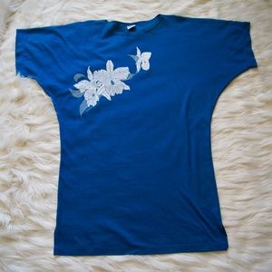 Vintage Crazy Shirt Hawaii Tunic Dress Top Shirt